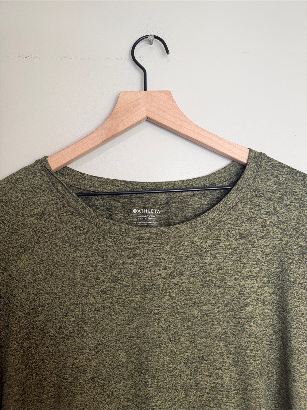 Athleta Untempo ll Top Green Long sleeve XL - Picture 2 of 6